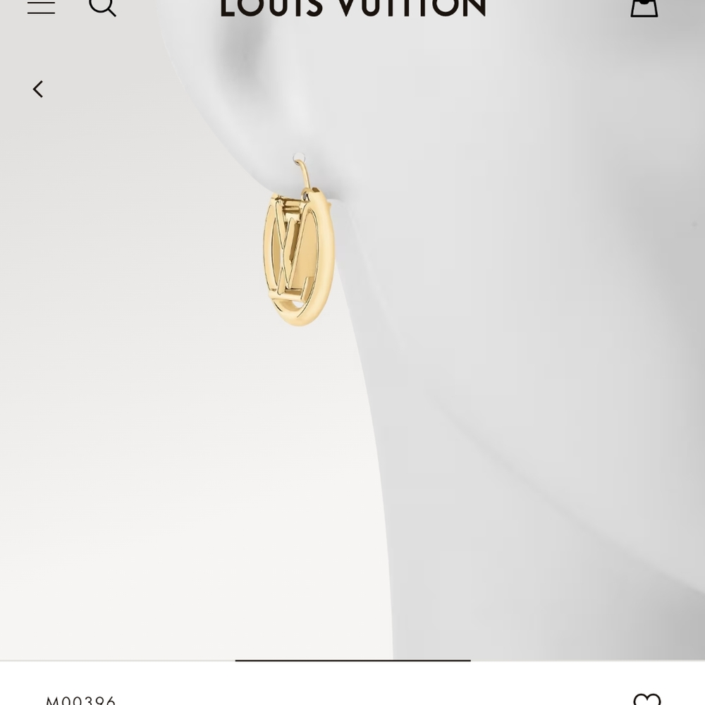 ***SOLD****Louis Vuitton Louise PM Earrings - Picture 9 of 10